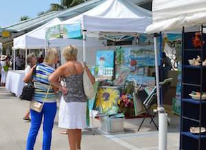 Browse among dozens of artist tents that feature original paintings, giclee prints, sculpture, pottery and much more. 